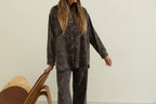 Baggy Mid Rise Jean - Embroidered Denim