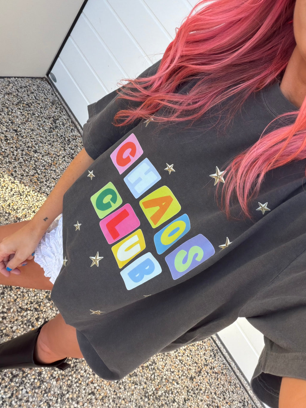 Chaos Club Tee - Charcoal