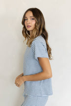 Oaklynn Tee - Light Blue