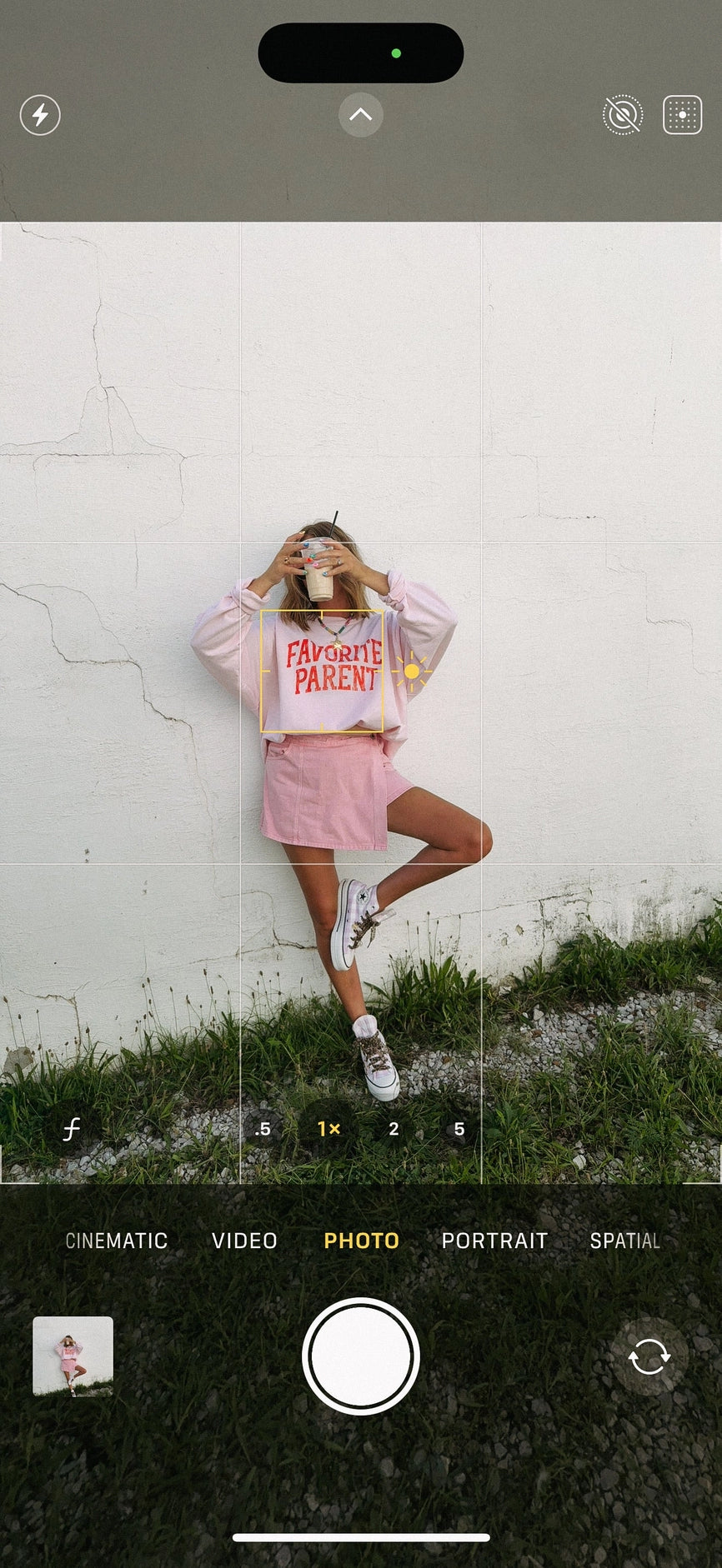 Favorite Parent Sweatshirt - Hanes / Pink / Red