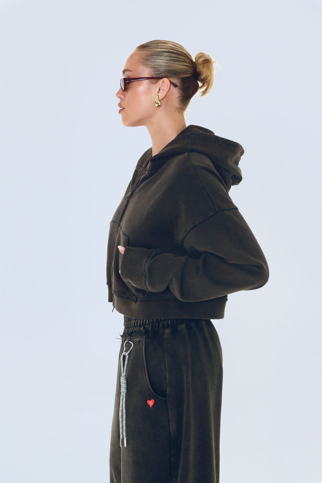 THE WILD LINE TRACK PANT - Charcoal