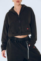 THE WILD LINE TRACK PANT - Charcoal
