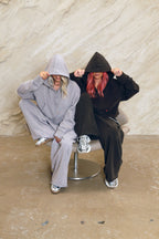 THE WILD LINE ZIP HOODIE - Smoke