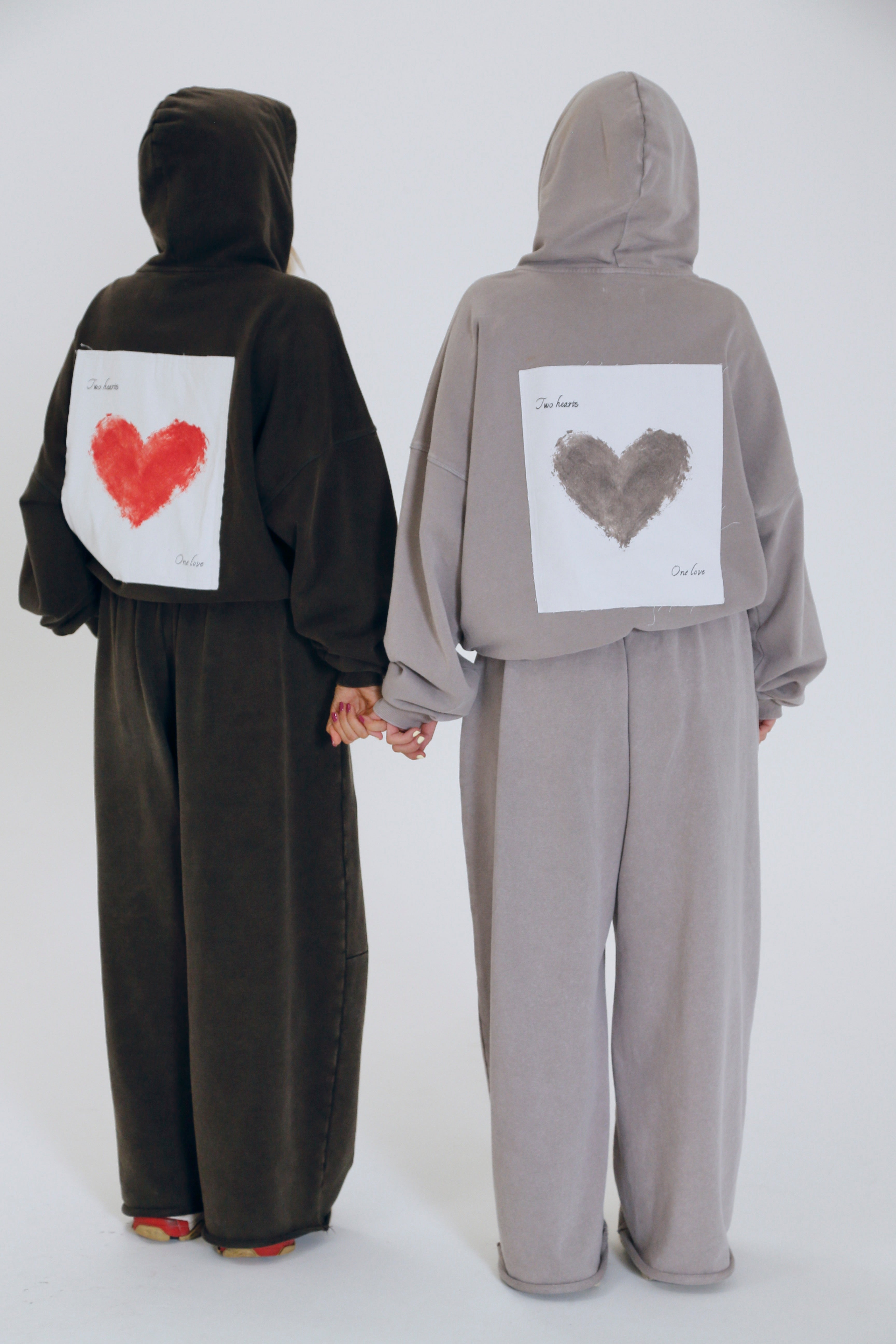 THE ONE LOVE HOODIE - Smoke