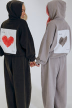 THE ONE LOVE HOODIE - Smoke