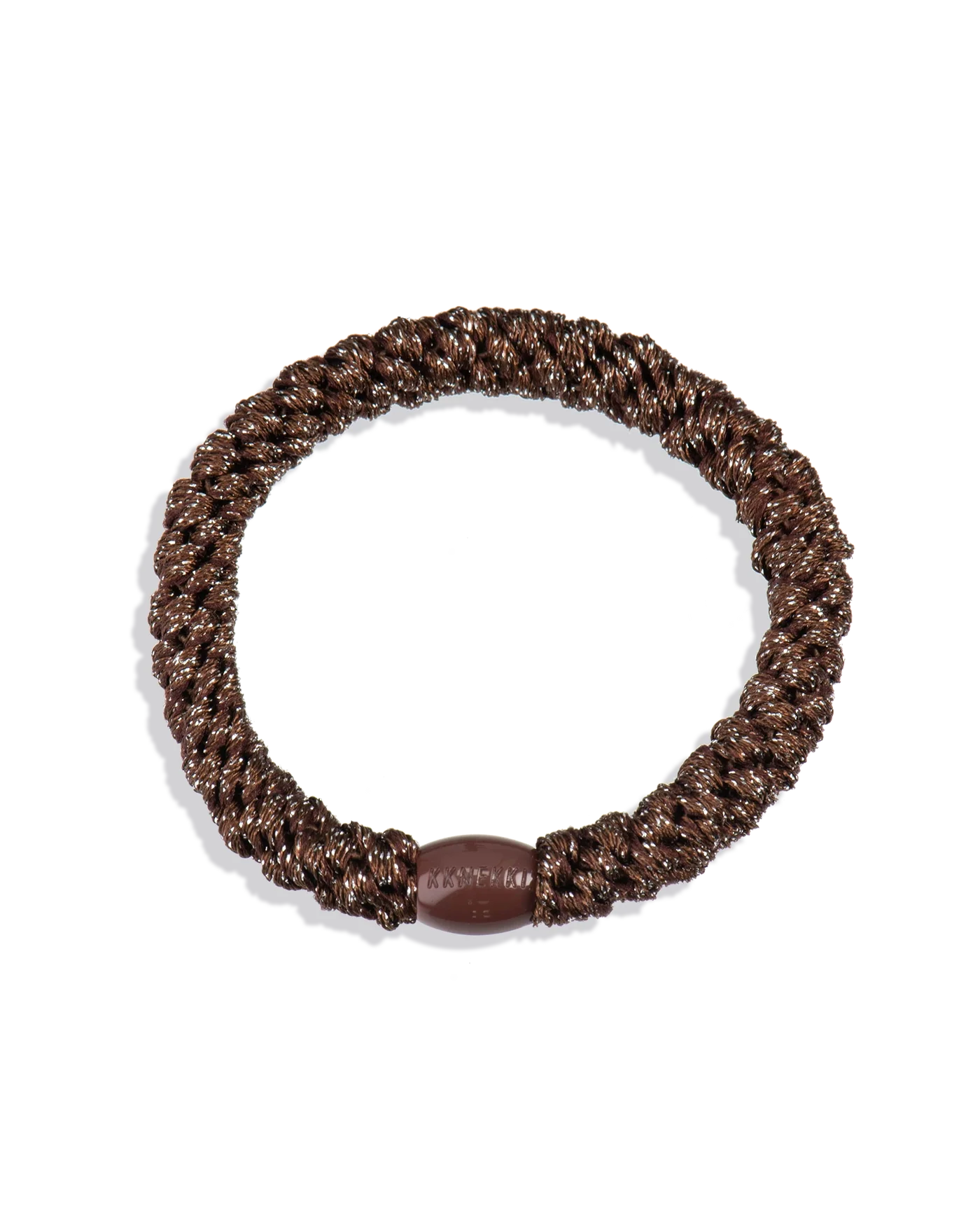 KKNEKKI Hair Ties - Lace Brown Glitter