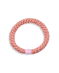 KKNEKKI Hair Ties - Coral Glitter