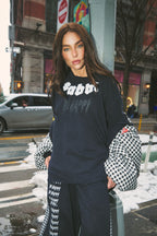 The Be Happy Tee - Black