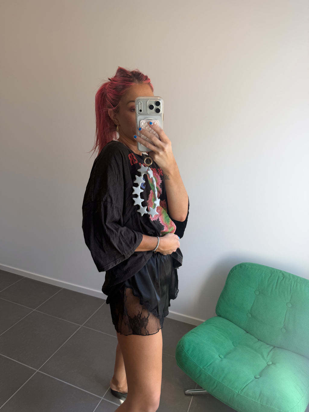 Sunday Lace Shorts - Black