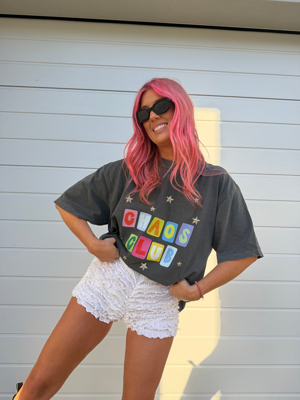 Chaos Club Tee - Charcoal