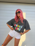 Chaos Club Tee - Charcoal
