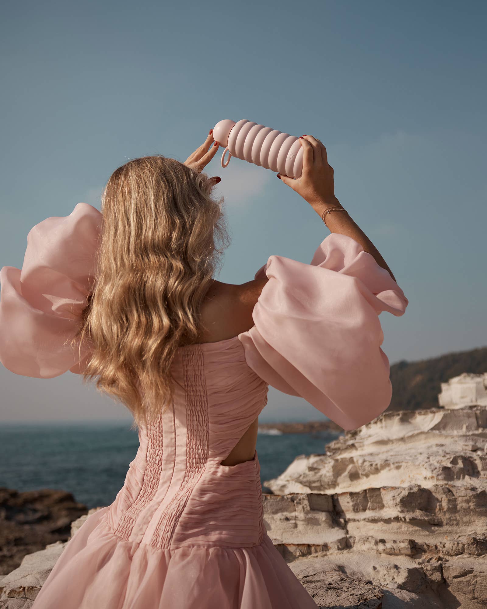 The Bubble Reusable Water Bottle 700ml - Ballet Pink