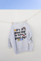 Good Day Sweatshirt - Hanes / Ash Grey