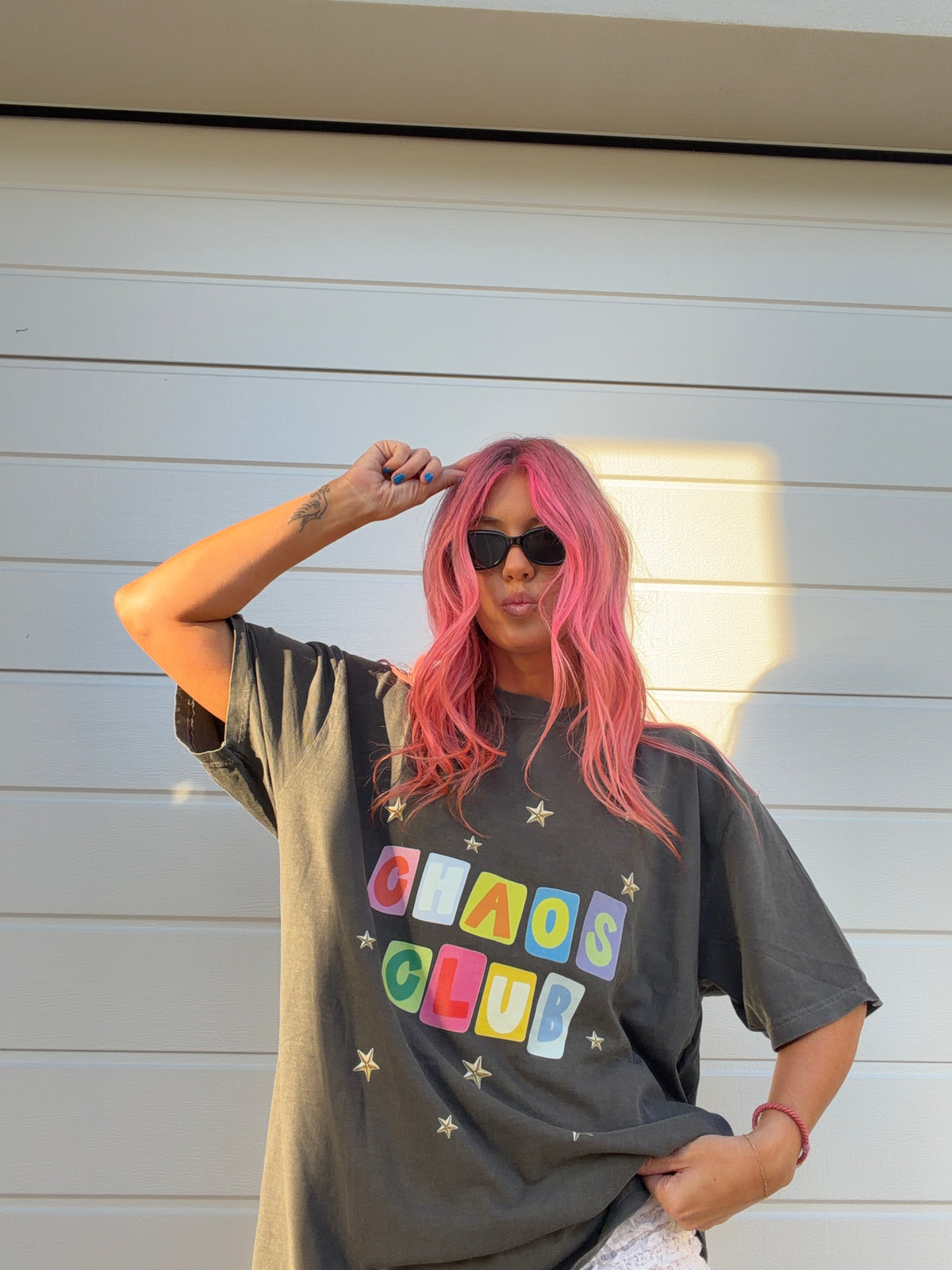 Chaos Club Tee - Charcoal