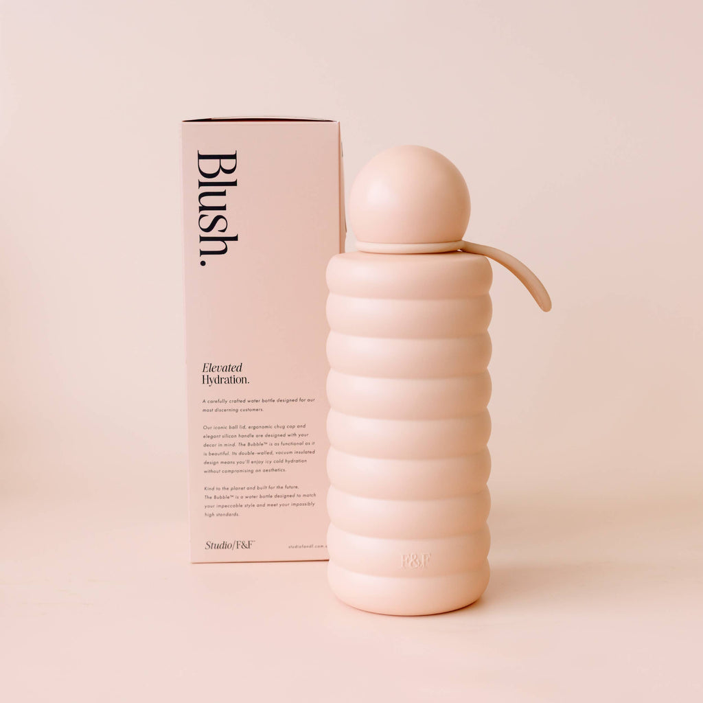 The Bubble Reusable Water Bottle 700ml - Blush