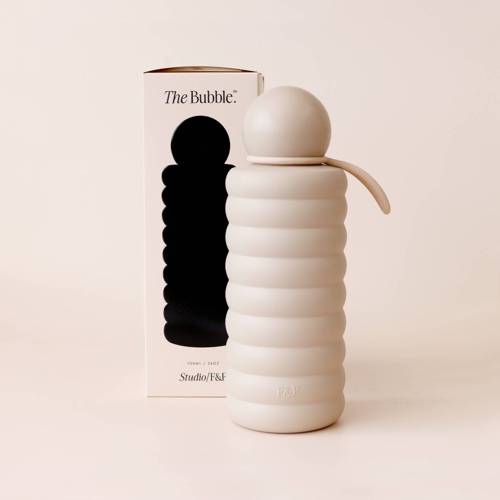 The Bubble Reusable Water Bottle 700ml - Latte