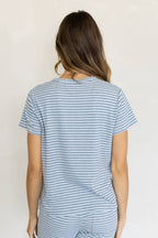 Oaklynn Tee - Light Blue