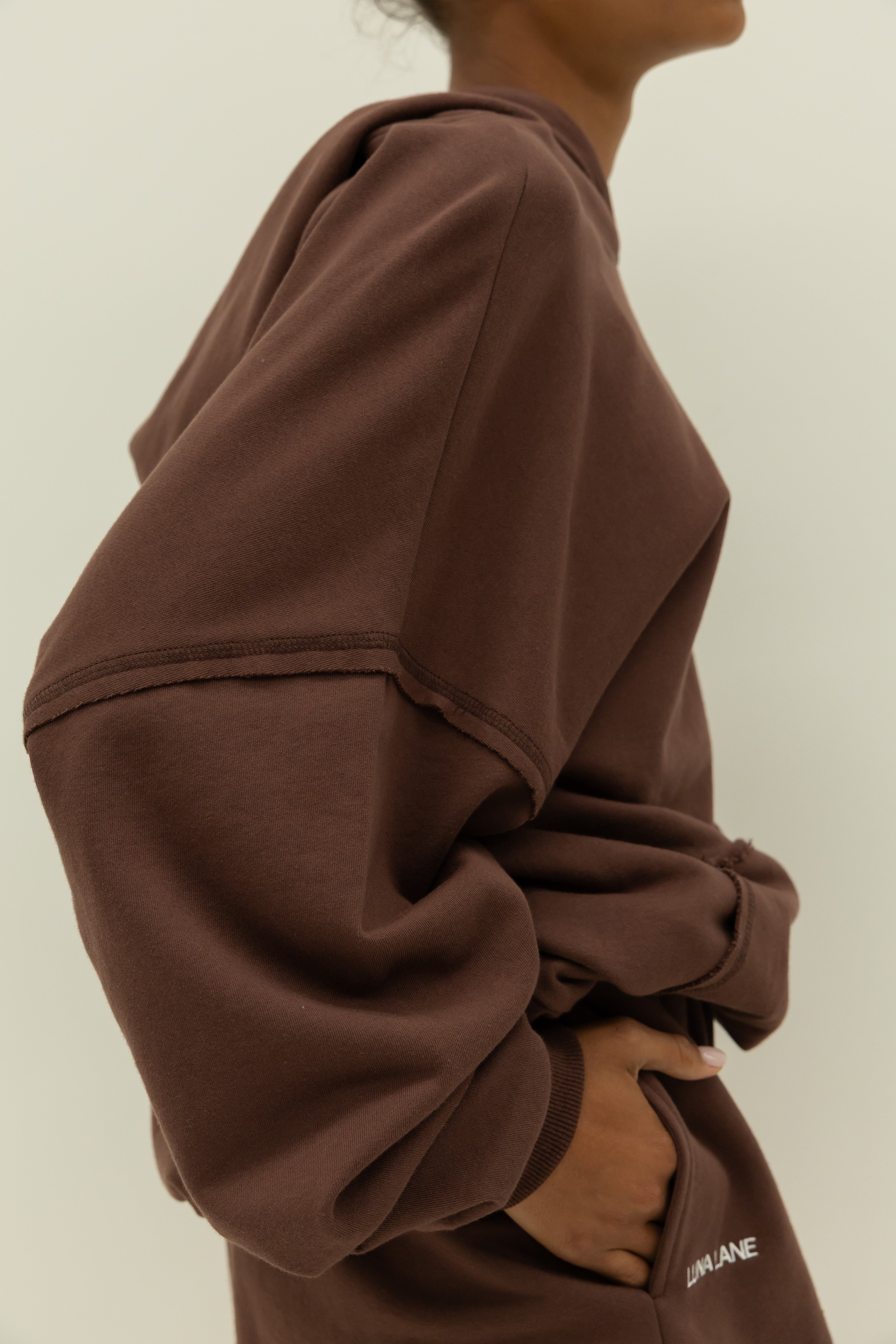 Minty Hoodie - Chocolate