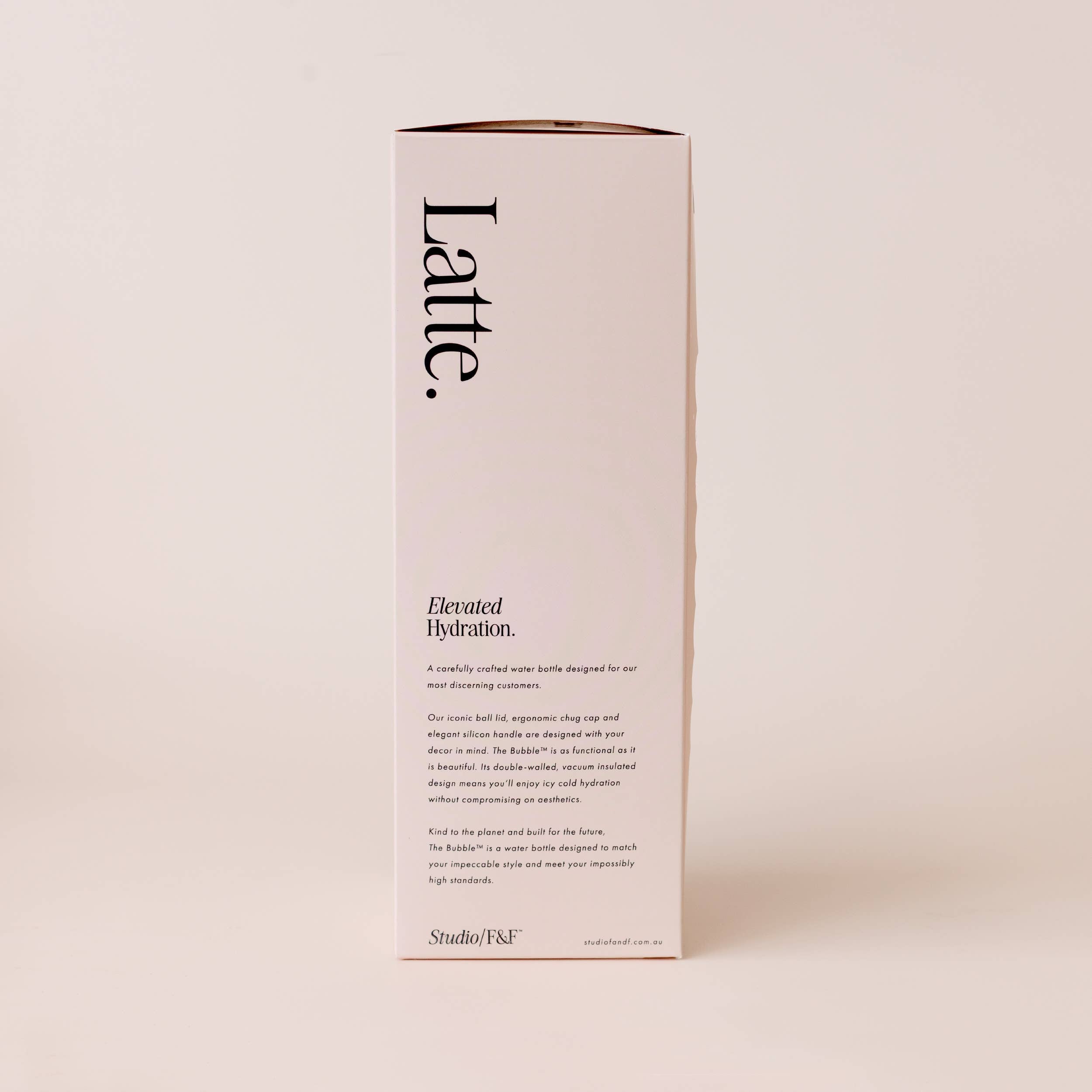 The Bubble Reusable Water Bottle 700ml - Latte