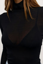 AIRLIE TOP - BLACK