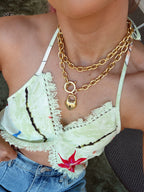 Amalia Heart Locket Necklace