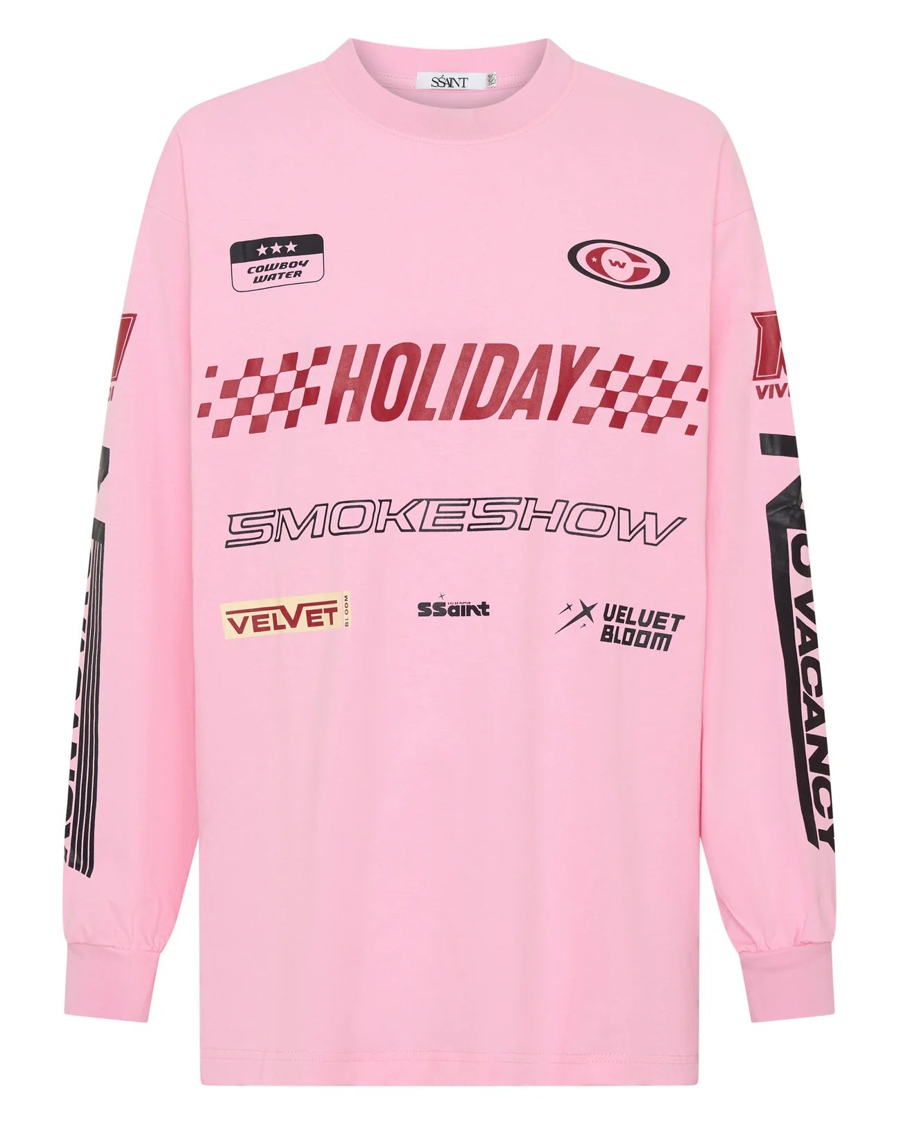 Kids Signature Moto Tee - Pink