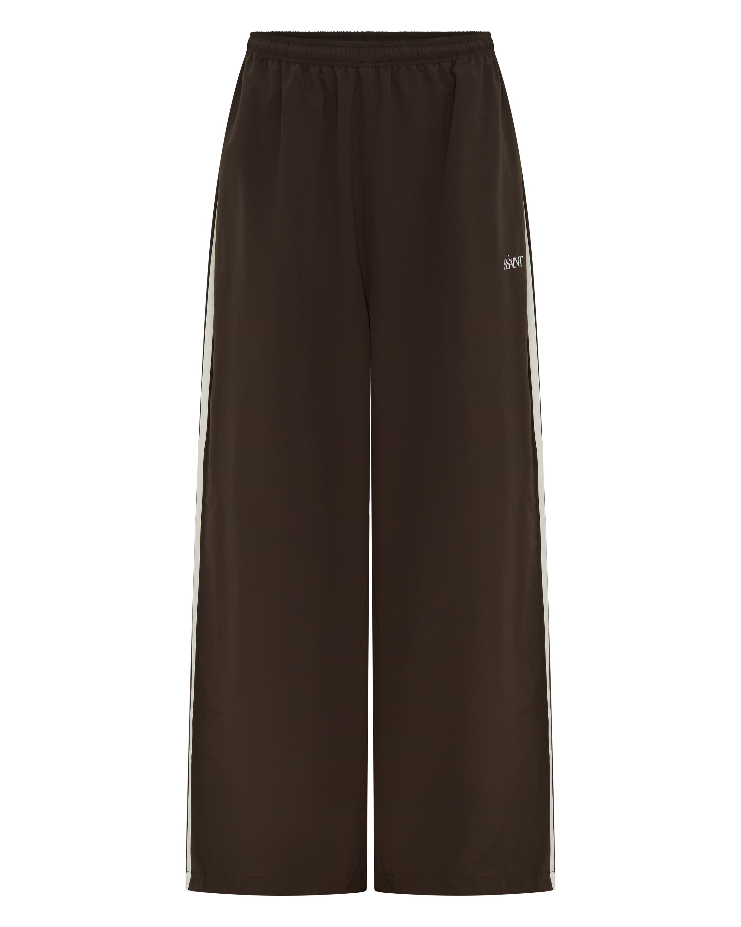 FIGHT NIGHT WINDBREAKER PANT - Brown/Cream