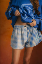POWDER CHECK BOXER SHORT