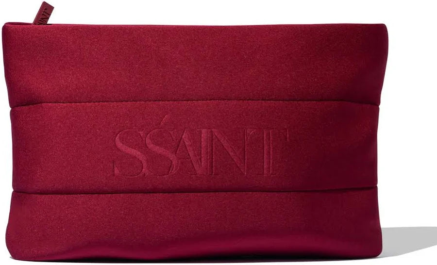 SŚAINT Neoprene Cherry Cosmetic Bag