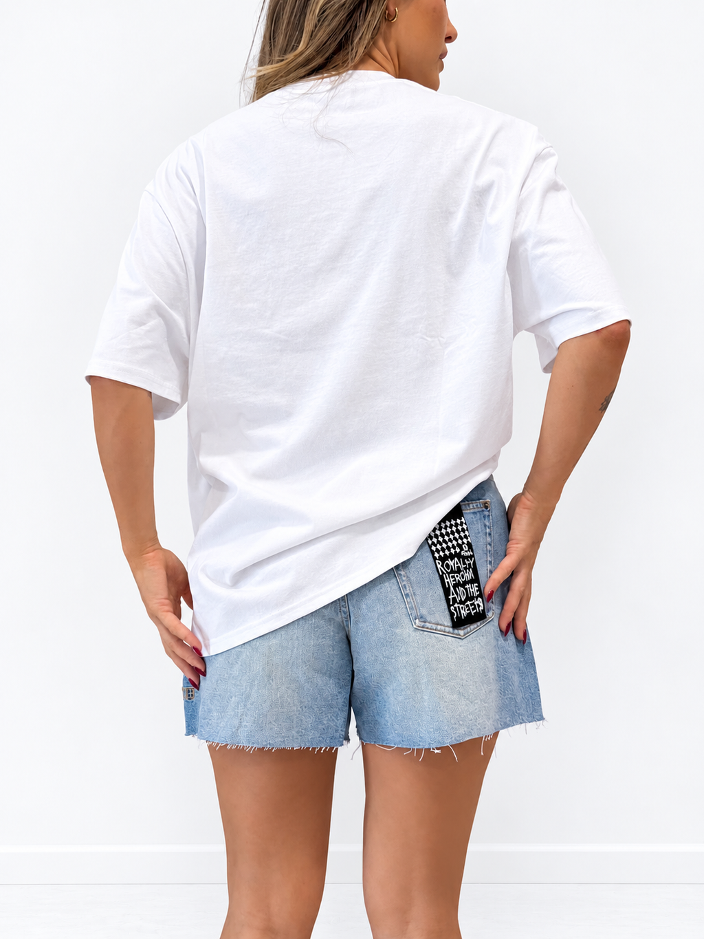 THE LINE INES TEE WHITE BABY LEMONADE