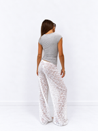 THE LINE ODETTE PANTS WHITE BABY LEMONADE