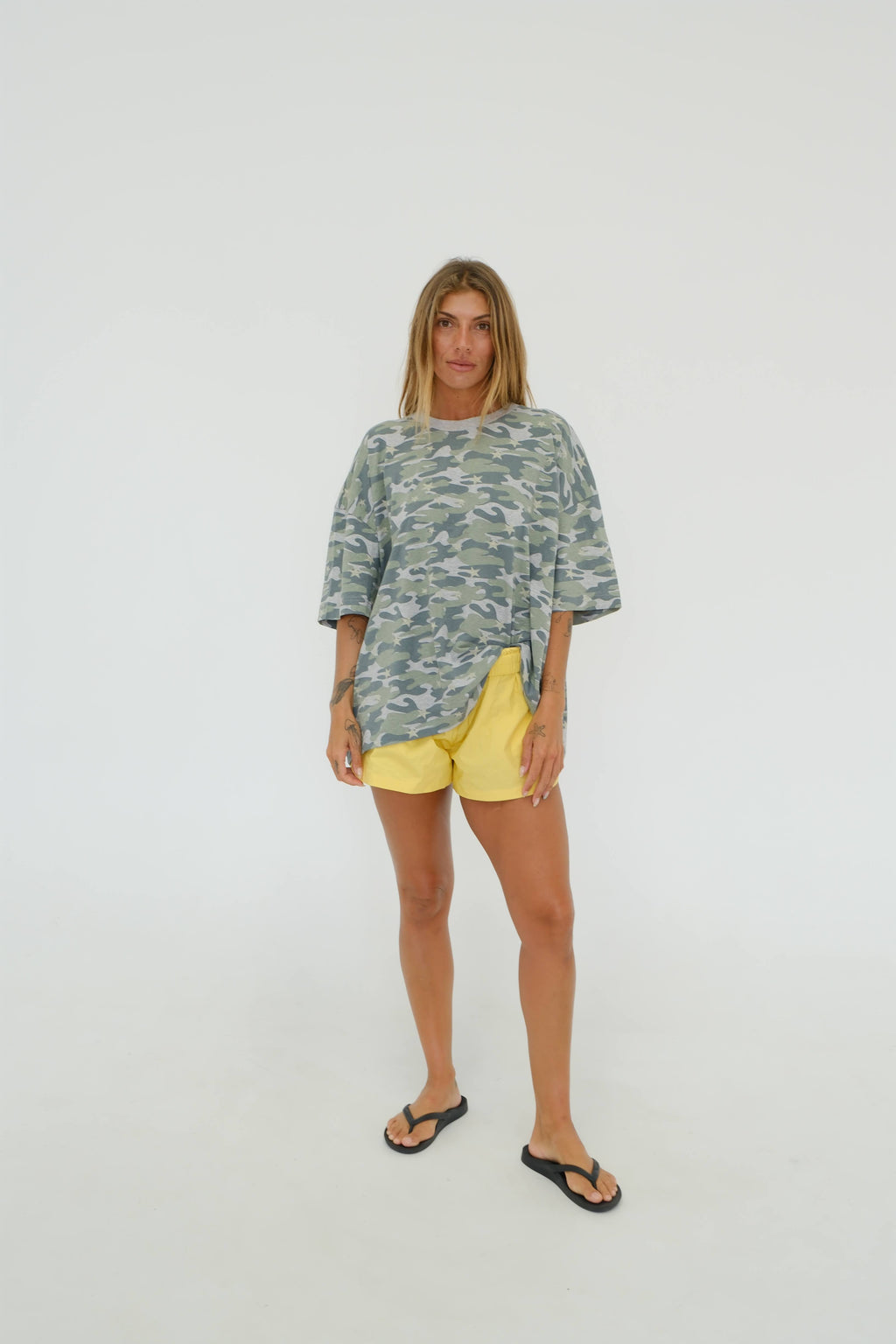 BB Oversized Tee - Camo