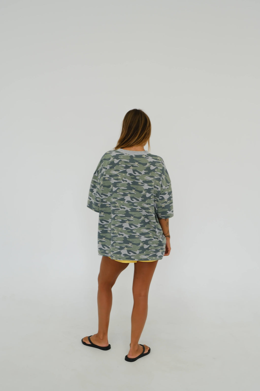 BB Oversized Tee - Camo