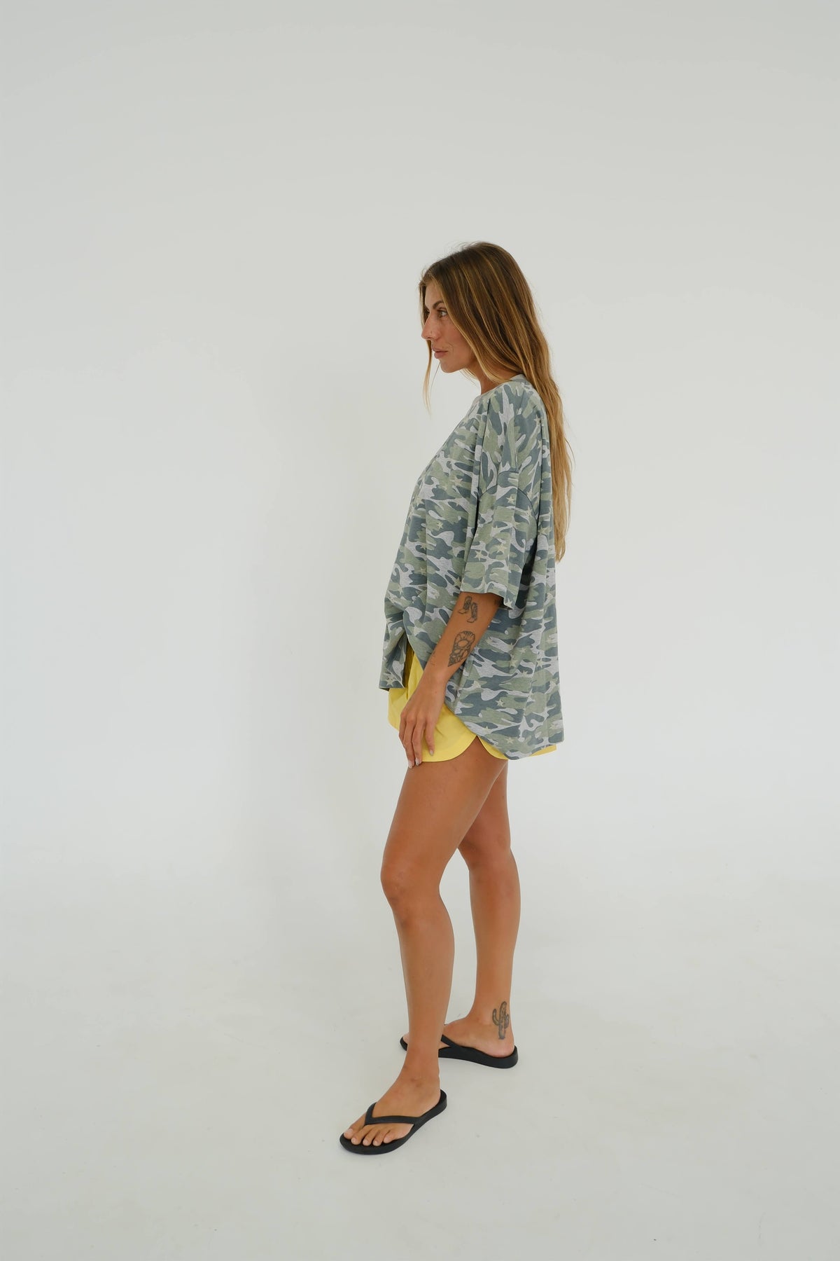 BB Oversized Tee - Camo