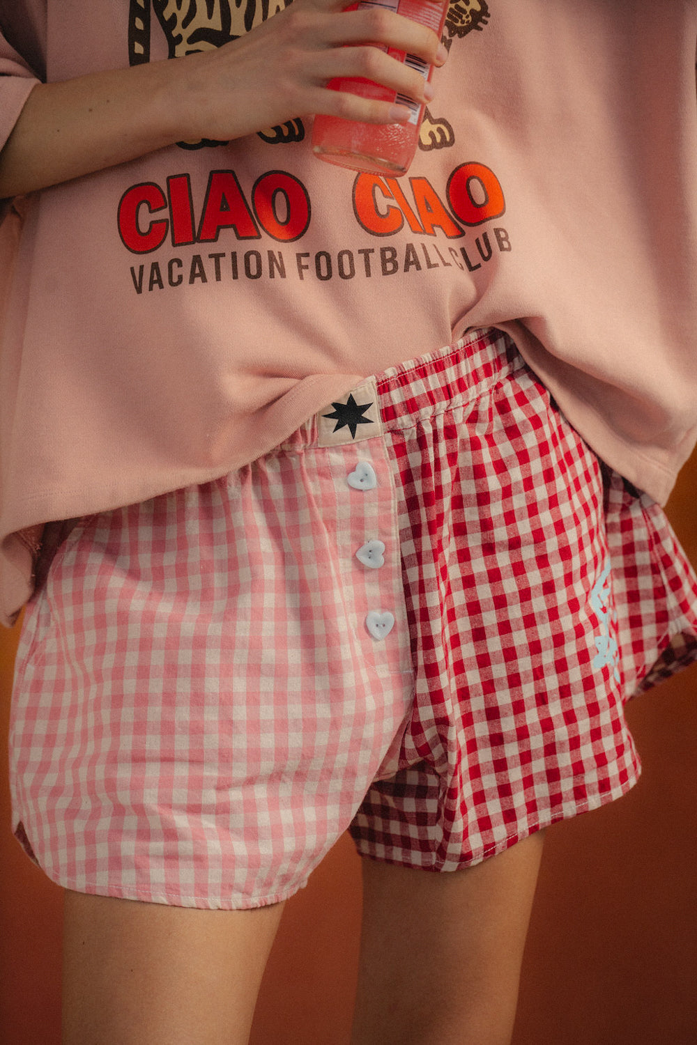 Bloom Check Boxer