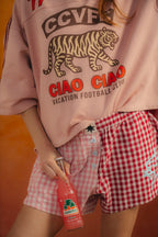 Bloom Check Boxer
