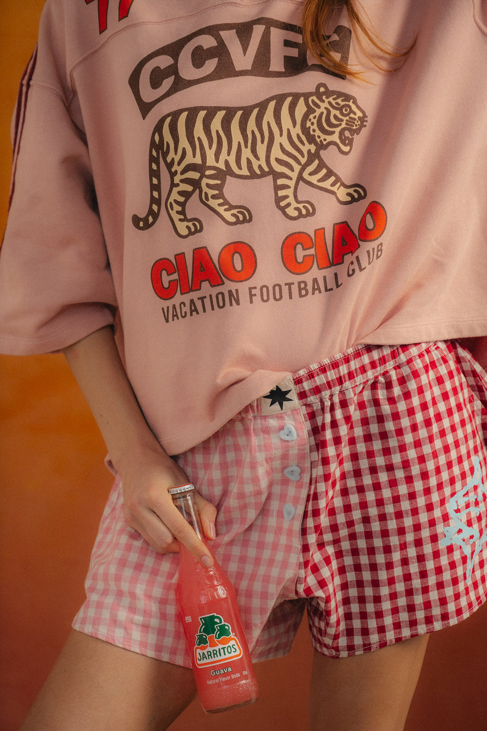 Bloom Check Boxer