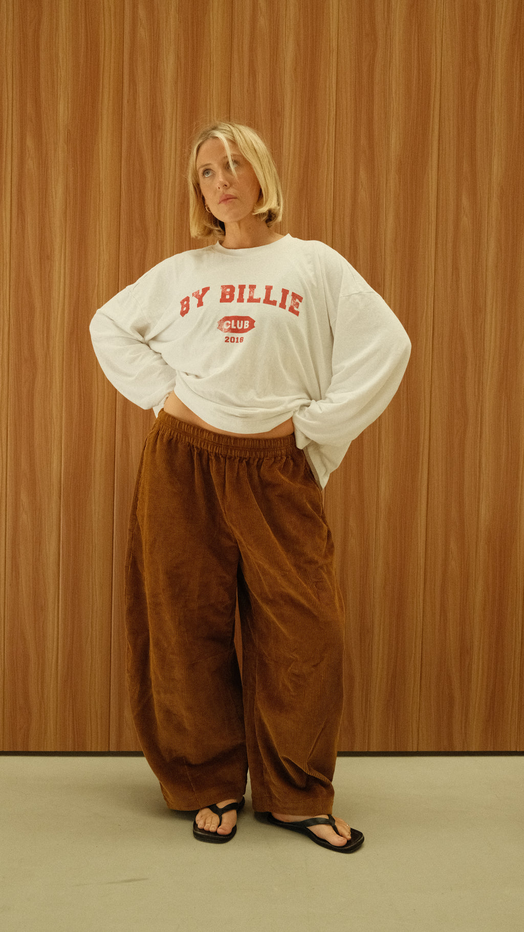 By Billie Club Tee - White/Red