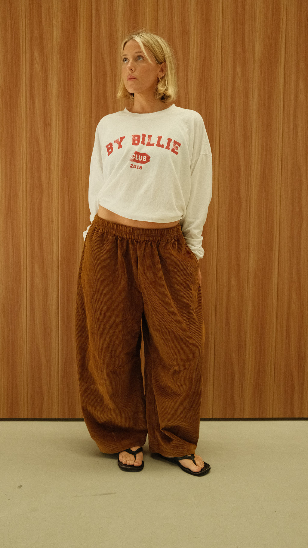 By Billie Club Tee - White/Red