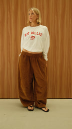 By Billie Club Tee - White/Red