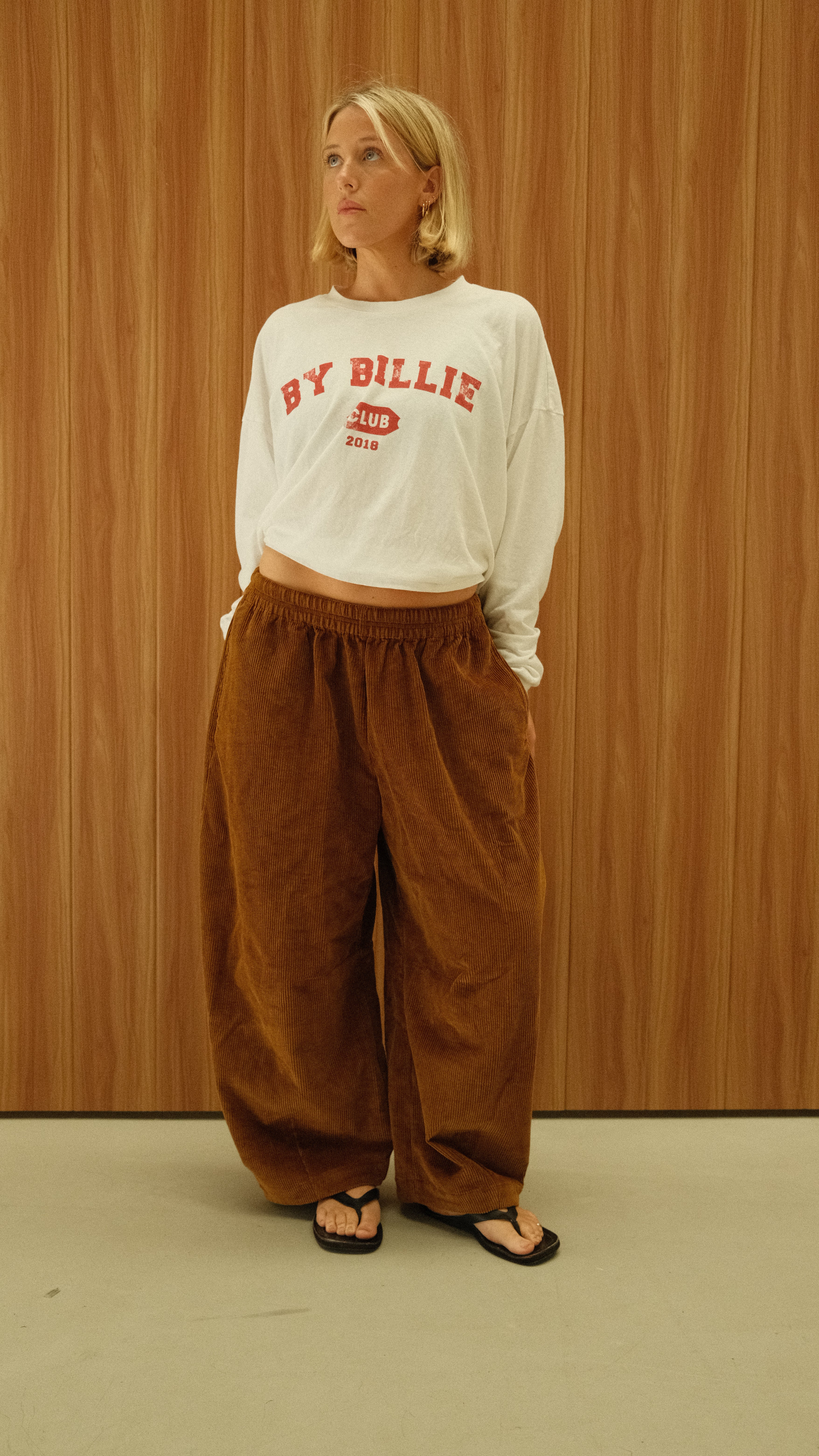 By Billie Club Tee - White/Red