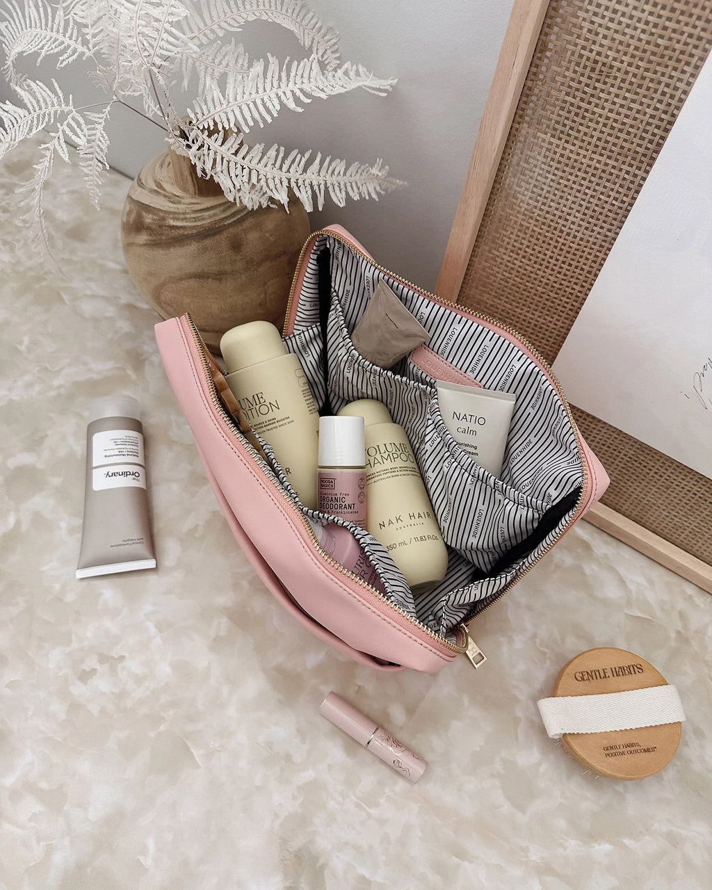 Vanessa Cosmetic Bag - Pink