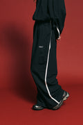 FIGHT NIGHT WINDBREAKER PANT - Black