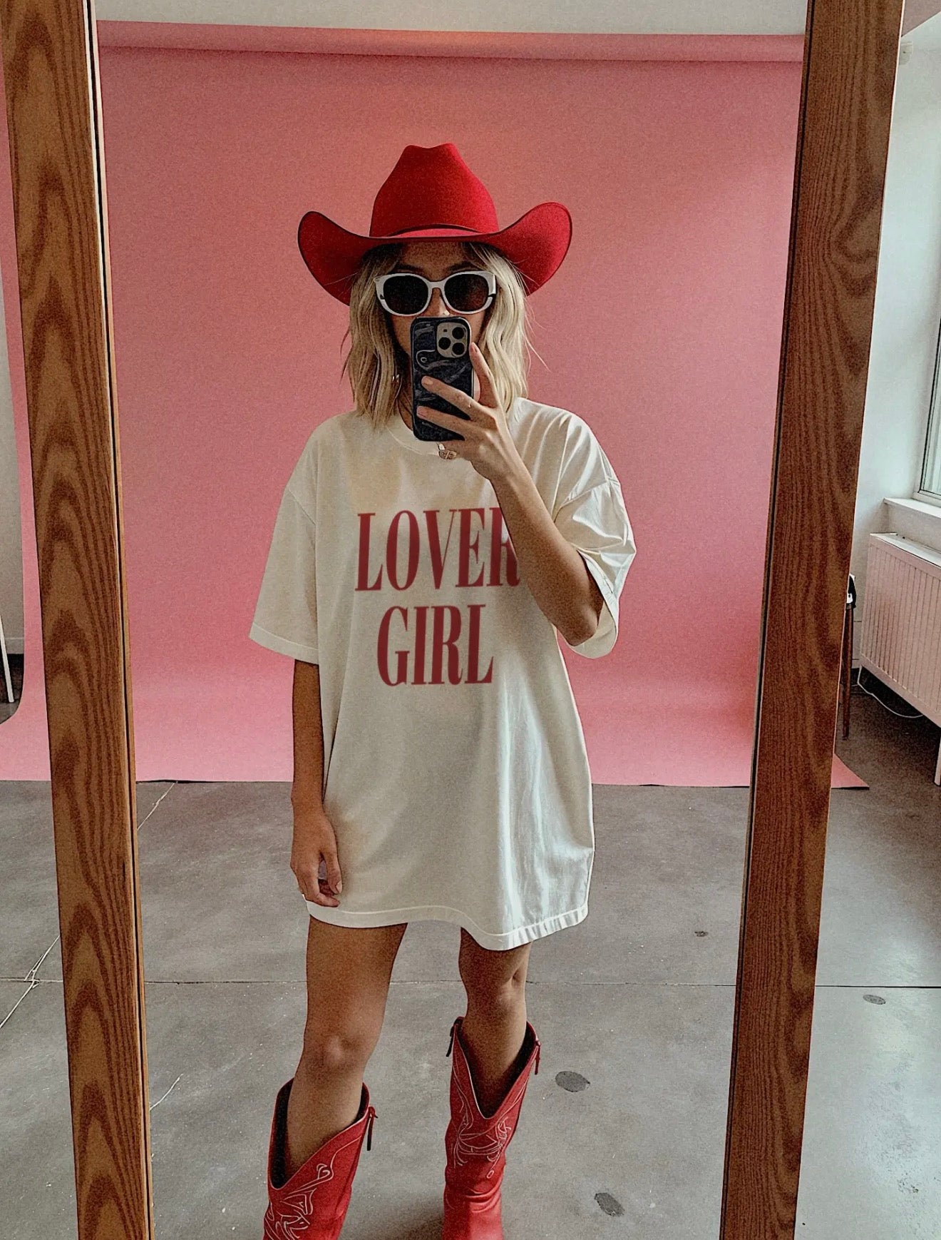 Lover Girl Tee - Cream