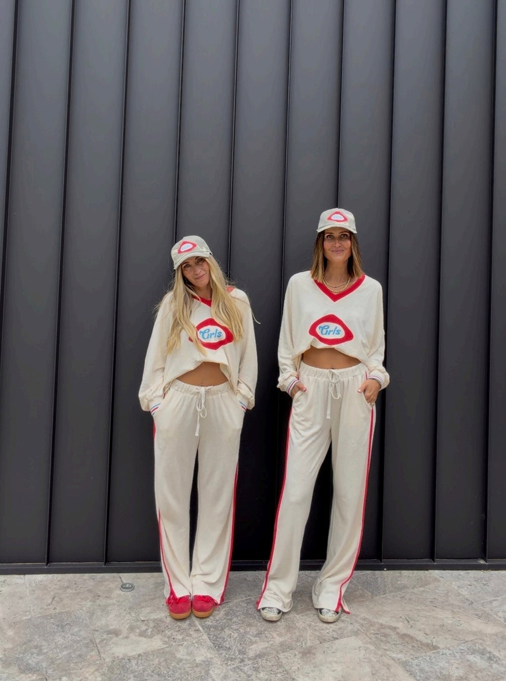 GRLS Racer Pants - Cream