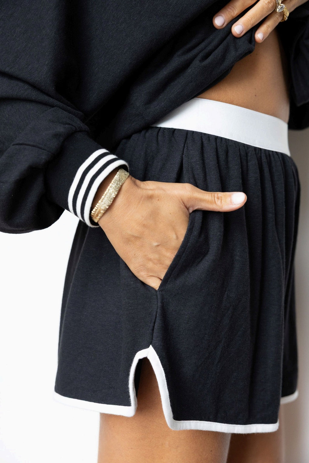 GRLS Racer Shorts - Black