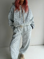 Stars Hoodie - Grey