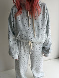 Stars Hoodie - Grey