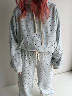 Stars Hoodie - Grey