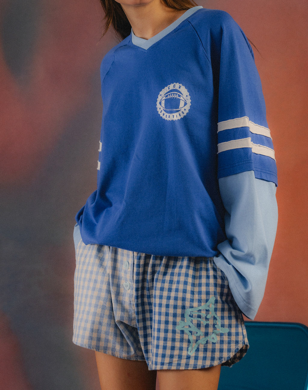 POWDER CHECK BOXER SHORT